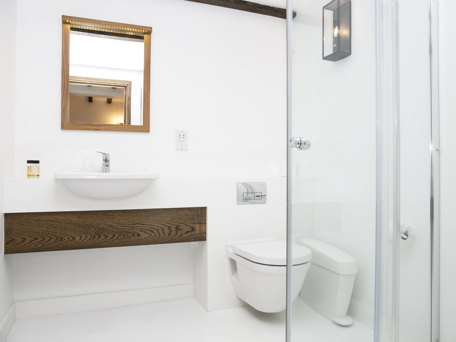 Bury Lodge hotel bespoke bathroom vanity unit