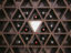 wine cellar feature wall close up